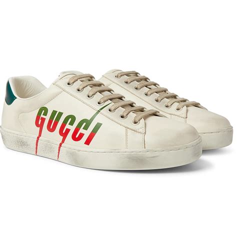 gucci off white men sneakets|saks gucci sneakers men.